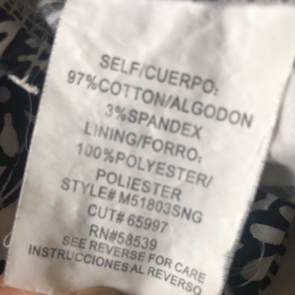 Speechless A-Line Halter Sundress Black White Print Cotton Spandex Blend Size 1 - Picture 7 of 9